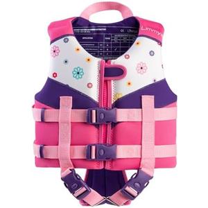 Limmys Premium Kids Swim Vest – Toddler Swim Jacket and Buoyancy Swimming Aid – Modern Design Swimming Vest for Boys and Girls – Innovative Safety-First Features, M 