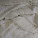 Bedsure Fluffy Cream Blankets Queen Size for Bed, Thick Sherpa Faux Fur Fleece Fuzzy Plush Winter Warm Heavy Soft Full Queen Blankets, Bedroom Decor Cream Gifts Cozy Gifts for Women Men, 90x90