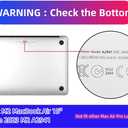 Case for MacBook Air 15 Inch M5 2026 M4 2025 M3 2024 M2 2023 A3241 2022 (A3448 A3241 3114 A2941 - Protective Plastic Hard Shell, Keyboard Cover and Screen Protector - Left Right Brain 2