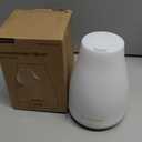 InnoGear Essential Oil Diffuser, Ultrasonic Diffusers for Home Aromatherapy Humidifier for Bedroom Room 7 Colors LED 2 Mist Mode Auto Off, Basic White