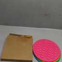 Lenwen 10 Pcs Sensory Mat Discs Sensory Stepping Circles Pads Textured Tactile Toys Stimulation for Calming Play and Early Learning Kids Matching Game Disorder Autistic Children ADHD(Classic Color)