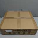 12 Pack XXX-Large Modular Clear Plastic Stackable Shoe Storage Organizer for Closet, Space Saving Versatile Sneaker Shoe Rack Containers Bins Holders, Portable Closet Organizers and Storage, Black