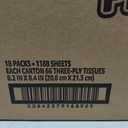 Amazon Brand - Presto! Ultra-Soft 3-Ply Premium Facial Tissues, 66 Count (Pack of 12)