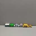 Tub Works Vehicles Bath Cars Mold Free Bath Toys, 6 Pack | Sealed, No Hole Bath Toys Design Keeps Moisture Out | Soft, Squeezable & Float on Water | Fun Baby & Toddler Bath Toys | City Car Bath Toys