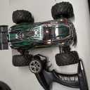A-Sonic XS71837 Scale Brushless RC Truck - High Speed Hobby Grade RC Car - Hits 33MPH - Off Road 4WD for Grip on Any Terrain - Ready to Run Waterproof Trophy Truck - Green