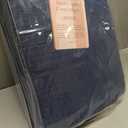 palassio Navy Blue 100% Cotton Quilt King Size Bedding Sets with 2 Pillow Shams, Textured Lightweight Soft Bedspread Shabby Chic Coverlet, Quilted Comforter Bed Cover for All Season, 3 Pieces (King(106"x96")