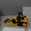 40V(20V*2) 16"+18" 2-IN-1 Brushless Chainsaw Cordless, Electric Powered Chainsaw Compatible with Dewalt Battery with Auto Oiler & Safety Lock Brake, for Tree Trimming Branch Wood Cutting(ONLY TOOL) (Yellow)