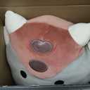 Squishmallows Original 14-Inch Ainhoca Grey Ankylosaurus - Large Ultrasoft Official Jazwares Plush