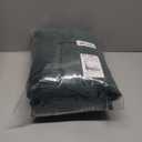 RYB HOME Velvet Curtains & Drapes 96 inches Long- Half Blackout Soft Window Curtains Thermal Insulating for Bedroom Living Room Dining Sliding Glass Door, Hunter Green, 52" Width x 96" Length, 1 Pair