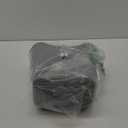 UUJOLY Plastic Small Trash Can Wastebasket, Garbage Container Basket for Bathrooms, Laundry Room, Kitchens, Offices, Kids Rooms, Dorms, 3.5 Gallon, 3.5 Gallon, Grey