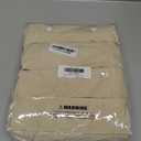 Sweet Home Collection 5 Piece Comforter Set Bag Solid Color All Season Soft Down Alternative Blanket & Luxurious Microfiber Bed Sheets, Beige, Twin XL