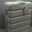 SwissGear 7366 Hardside Expandable Luggage with Spinner Wheels, Clearly Aqua, 3-Piece Set (19/23/27)