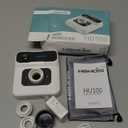 Travel Humidifier, Portable Small Humidifier for Plants, Bedroom, Office, Hotel or Car, 5000mAh Battery Operated Mini Cool Mist Humidifiers, Quiet 23dB, Auto-off, Night Light & BPA-Free, White