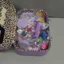 Kids Makeup Kit for Girl - 2 in 1 Kid Washable Makeup Toys & Nail Art Kit with Unicorn Cosmetic Case, Play Makeup for Girls, Real Girl Make up Sets for Christmas Birthday Gifts Toys for 3-12 Year