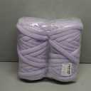 Chunky Yarn for Arm Knitting, guofa 4.4LBS Soft Fleece Yarn for Throw Blanket Pillow, Hand Knitting Bag, Cat Bed and DIY Home Decorations (Purple)