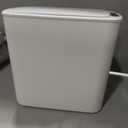 Cesun Automatic Motion Sensor Bathroom Trash Can with Lid, 2.6 Gallon Touchless Trash Bin, Smart Plastic Slim Garbage Can Small White Wastebasket for Toilet, Office, rv, Bedroom, Living Room