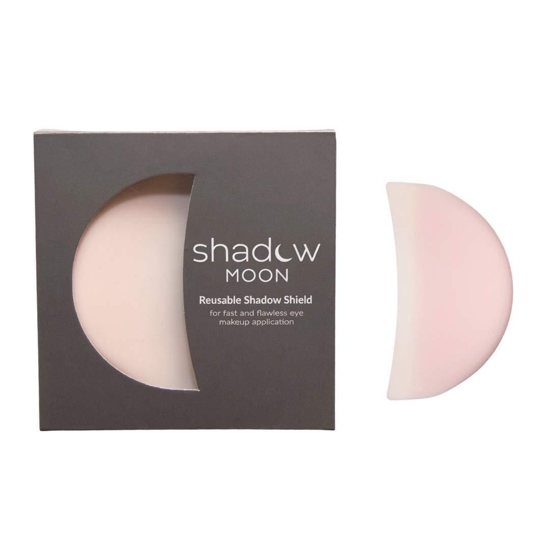 ShadowMoon - Reusable Eye Makeup Shield and Silicone Under Eye Cooling Pad for Puffy Eyes and Perfect Makeup Application. Alternative to Disposable Shields, 1 Pc Pink