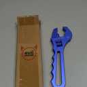 EVIL ENERGY AN Hose Fitting Adjustable Wrench Spanner Lightweight Aluminum 3AN-16AN Blue