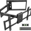USX Mount Long Arm TV Wall Mount for Most 42-95 inch TV 40 Inch Extension Full Motion TV MountPre-Assembled Wall Mount with Swivel and Tilt Up to 150lbs Fits 8/12/16/24 Studs VESA 800x400mm