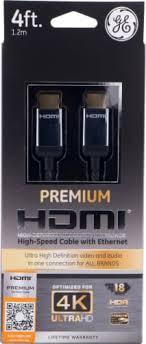 Premium HDMI Cable + Remote Control
