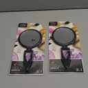 Jacent Dib & Dab 3-in-1, Double Sided 5X Magnification Face Mirror, 3 Inch Diameter - 2 Pack