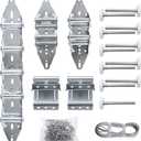 HOME MASTER HARDWARE Garage Door Hinge & Roller Tune Up Kit Garage Door Hardware Kit for 16 x 7 or 18 x 7 Door