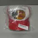 Authentic Bass Pro Shop Men's Trucker Hat Mesh Cap Snapback Closure One Size Fits Most Great for Hunting & Fishing Red