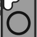 ITSKINS Hybrid R // Frost High Impact Matte Case for Samsung Galaxy S24 Ultra, Compatible with MagSafe, Protective Military Shockproof Cover, Slim Phone Case - Black