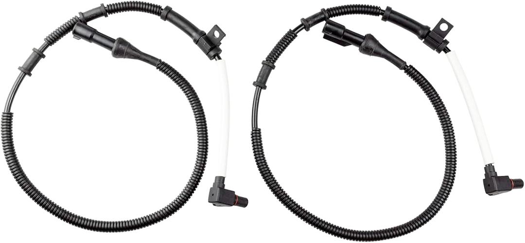 Front ABS Wheel Speed Sensor Left Right fit for 4WD 1997 1998 1999 2000 2001 2002 2003 Ford F-150 F150, 97-99 F-250 F250, Ford Expedition, 98-02 Lincoln Navigator, Driver Passenger Side, ALS201