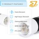 50 Amp Twist Lock Plug,50 Amp Generator Plug Male,125/250 VAC Generator Power Cord Connector
