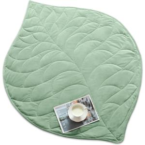 Kaisa Weighted Blanket for Adults 7lbs 41" x 53", Cozy Luxury Crystal Velvet Small Weighted Lap Blanket, All-Season Blanket, Machine Washable, Sage Green