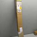UNISHADES no Drill Cordless Roman Shades for Windows, 30" W 64" H - 100% Blackout - Linen - Beige