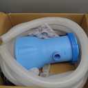 Standard Series Above Ground Pool Filter Pump - 800 GPH Flow Rate | Rapid Circulation & Micro-Debris Filtration, Pool Cartridge Filter Pump System - Keep Water Crystal Clean & Clear-Deep Blue