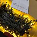 AWQ 1000 LED 82 ft Christmas Cluster Lights Christmas String Lights Decoration Lights for Xmas Home Garden Wedding Party Xmas Tree Bedroom Indoor Outdoor Decor (1000, Warm White)