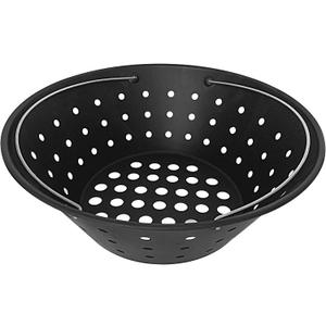 KAMaster Carbon Steel Charcoal Basket Fire Bowl for Large Big Green Egg,Ash Basket for Large Kamado Grill Accessories Fire Box Bowls Ash Basket,Kamado Grill Joe Classic and Other Similar Grills