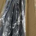 Black Ceiling Fan No Light, 52 in OutdoorCeiling Fans with Remote Control without Light, 3 Blades, 6 Speed Reversible DC Motor Modern for Patios, Kitchen, Bedroom, Porch (Black)