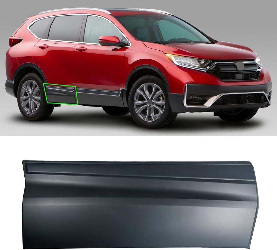 Rear Right Side Door Lower Molding Trim Compatible with Honda CRV CR-V 2017-2022 Replace for 75313-TLC-A01, Black