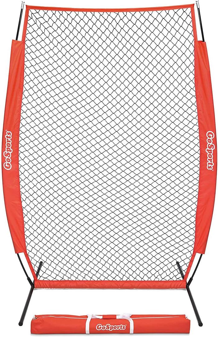 GoSports Baseball & Softball Pitching Screens - L Screen or I Screen - Pitcher Protection Net
