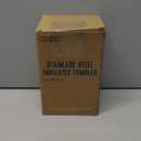 ALOUFEA 20 oz Insulated Coffee Mug Tumbler with Handle, Stainless Steel Travel Mug Tumbler with Lid and Straw,Double Wall Vacuum Leak Proof Ice Coffee Thermal Cup, Navy