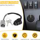 M MATI Ignition Key Switch for Kawasaki Mule 3000 3010 3020 2001-2008 27005-1244