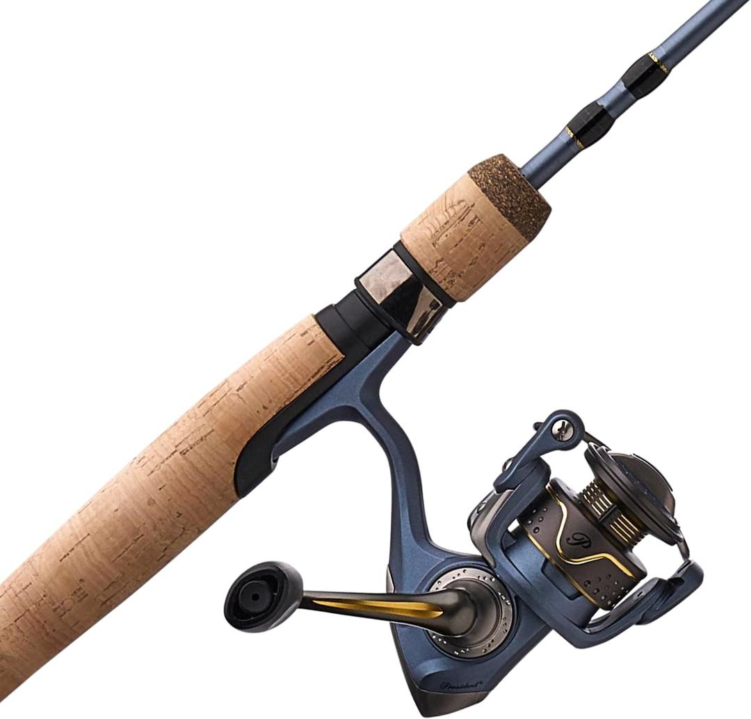 Pflueger President Spinning Reel and Fishing Rod Combo, 30 Size Reel - 6'6" - Medium - 2pc