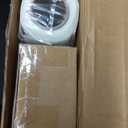 VEVOR Panel Track Blinds, Extendable Track from 45.8 in to 86 in W, Trimmable Panel Curtains Up to 96 in H, Adjustable Vertical Panel Blinds for Sliding Doors, Patio Doors, Room Divider, Window, White