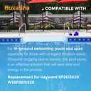 W3SP2615X20 Single Speed 2 HP 115/230V Super Pool Pump Replacement for Hayward SP2615X20 Super Inground Pool Pump for In-Ground Swimming Pools and Spas
