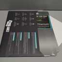 Titanium Cutting Board Set of 3,100% Pure Titanium Cutting Boards for Kitchen, Double Sided Non Toxic Cutting Board, Ideal Charcuterie & Chopping for Meat, Hygiene Durable DishwashrS+M+L)