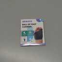 Orthopedic Metatarsal Pads,Ball of Foot Cushion with Gel Pad for Women and Men, Foot Pads for Ball Pain Relief, Morton's Neuroma, Metatarsalgia Support. (MIDDLE:WOMEN(7-9)/MEM(5-7), Black)