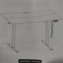 FEZIBO Electric Standing Desk, 48 x 24 Inches Height Adjustable Stand up Desk, Sit Stand Home Office Desk, Computer Desk, Rustic Brown