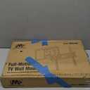 Mounting Dream TV Wall Mount for 32-65 Inch Television,Mount with Swivel and Tilt, Full Motion Bracket with Articulating Dual Arms, Fits 16inch Studs, Max VESA 400X400 mm, 99lbs, MD2380 (Black)