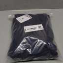 SeeLuNa Women's Two Piece Outfits 3/4 Batwing Sleeve Capelet Crew Neck Pullover Top Wide Leg Pants Lounge Set(Navy,M)