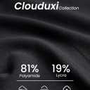 BAYDI Clouduxi Biker Shorts for Women 6" High Waisted Workout Gym Running Shorts Womens Buttery Soft Yoga Pants (Blue, S)