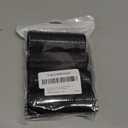 WILLBOND 4 Pcs Long Hair Rollers for Bangs Aluminum Core Curlers Thermal Self Grip Roller for Long and Medium Hair Women Hairstyle(4.1 x 1.2 Inch,Black)